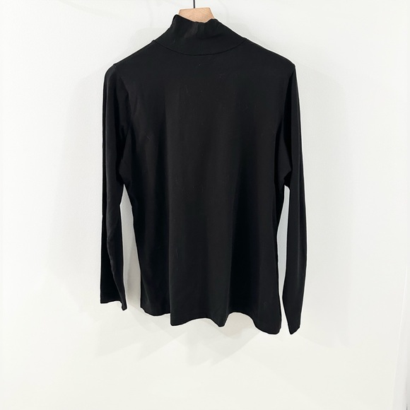 Woolrich Turtleneck Top Black Size XL - Picture 6 of 6